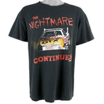 Nascar (SS) - John Force, The Nightmare Continues T-Shirt 1990s Large Vintage Retro
