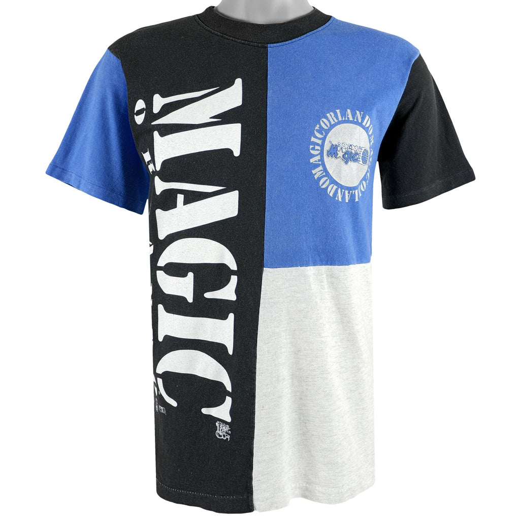 NBA (Official Fan) - Orlando Magic Spell-Out T-Shirt 1990s Medium Vintage Retro Basketball