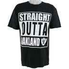 NFL - Oakland Raiders Spell-Out T-Shirt 1990s Large Vintage Retro Football