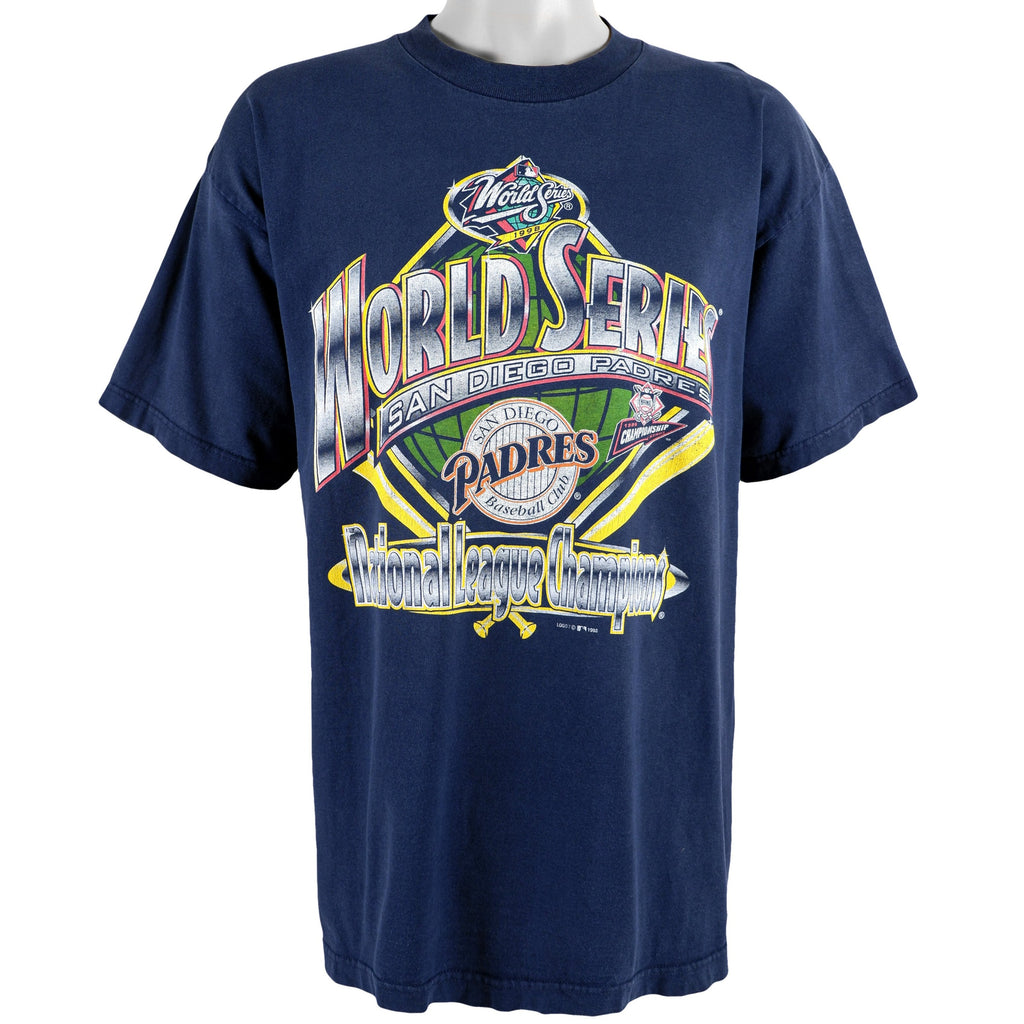 MLB (Murina) - San Diego Padres T-Shirt 1998 X-Large Vintage Retro Baseball