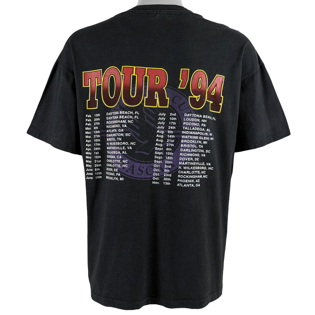 NASCAR (Hanes) - Winston Cup Tour T-Shirt 1994 Large Vintage Retro