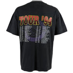 NASCAR (Hanes) - Winston Cup Tour T-Shirt 1994 Large Vintage Retro