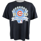 MLB (Trench) - Chicago Cubs Spell-Out T-Shirt 1990 X-Large Vintage Retro Baseball