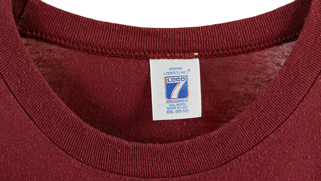 NFL (Logo 7) - Washington Redskins T-Shirt 1992 X-Large Vintage Retro Football