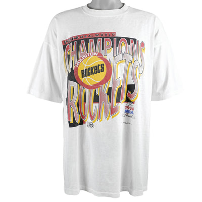 NBA (Magic Johnson T's) - Houston Rockets, World Champions T-Shirt 1994 X-Large