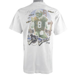 NFL (Pro Threads)- San Francisco 49ers - Steven Young Deadstock T-Shirt 1990s Large Vintage Retro Football