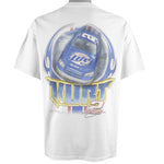 NASCAR - Kurt Busch #2, Miller Lite T-Shirt 2000s Large