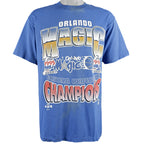 NBA (Belton) - Orlando Magic Spell-Out T-Shirt 1995 Large Vintage Retro Basketball