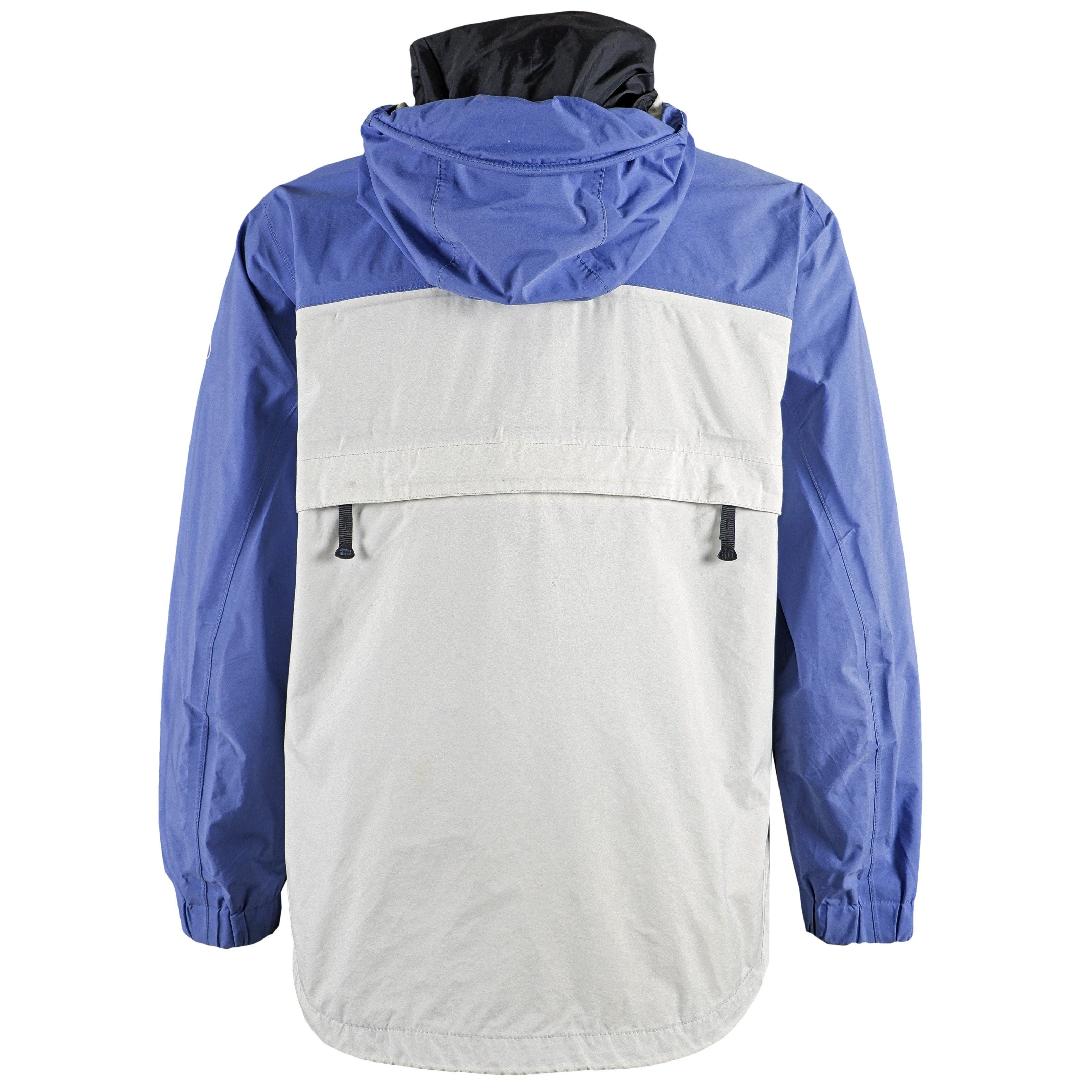Nike - Blue & White ACG Windbreaker 1990s Medium Vintage Retro
