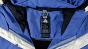 Nike - Blue & White ACG Windbreaker 1990s Medium Vintage Retro