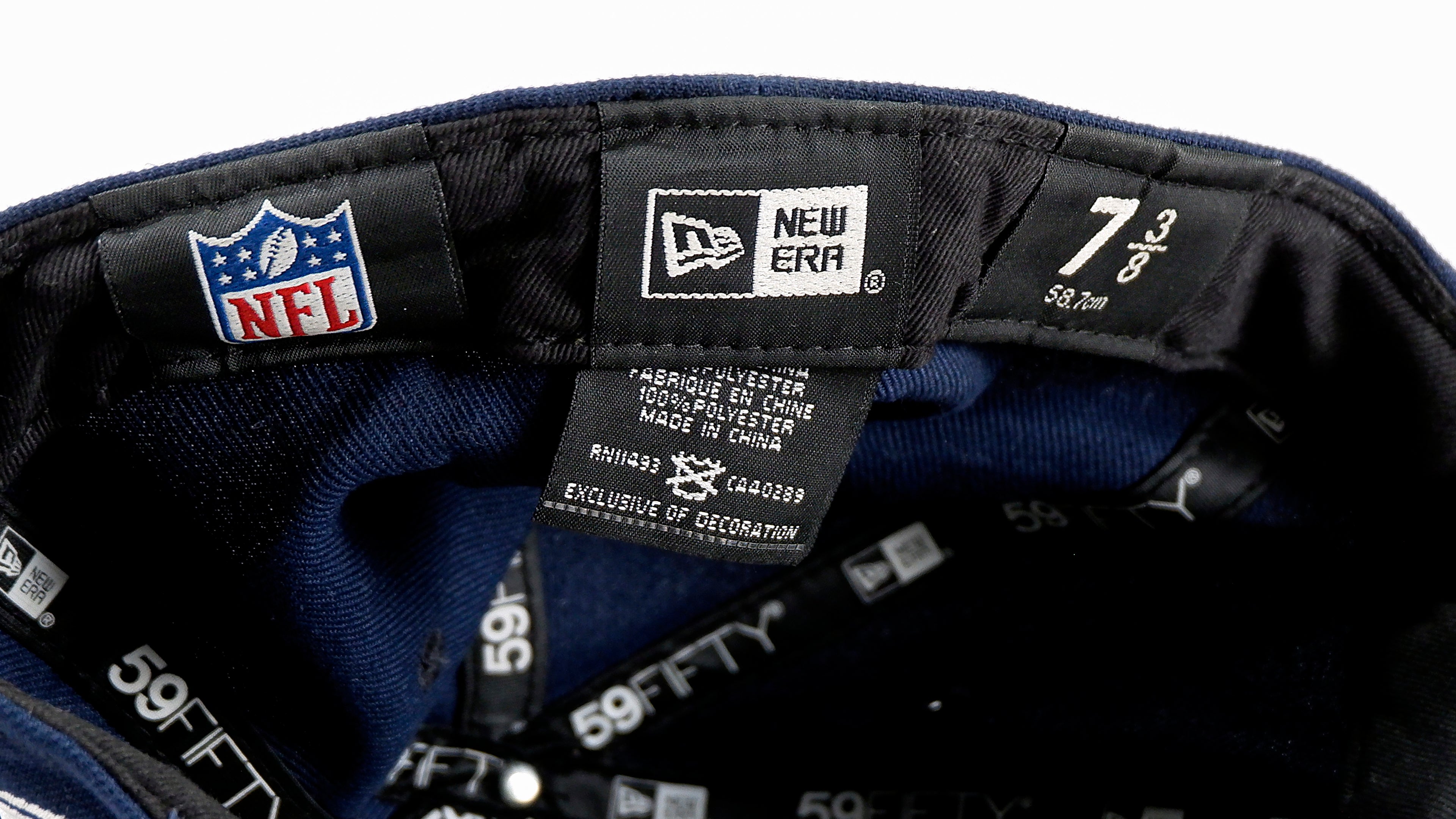 NFL (New Era) - Dallas Cowboys Hat Deadstock1990s Fitted 7 3/8 Vintage Retro Football