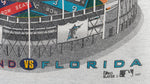 MLB (Pro Player) - Cleveland VS Florida World Series Champion Spell-Out T-Shirt 1997 Medium Vintage Retro Baseball