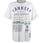 MLB (Cooperstown Collection) - New York Yankees T-Shirt 1993 Large Vintage Retro Baseball