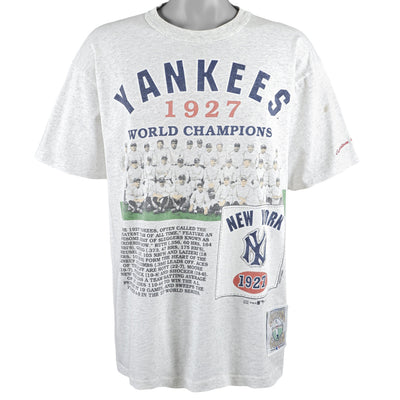 MLB (Long Gone) - New York Yankees, 1927 World Champions T-Shirt 1993 Large