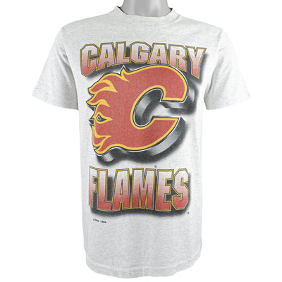 NHL (Trench) - Calgary Flames T-Shirt 1994 Medium