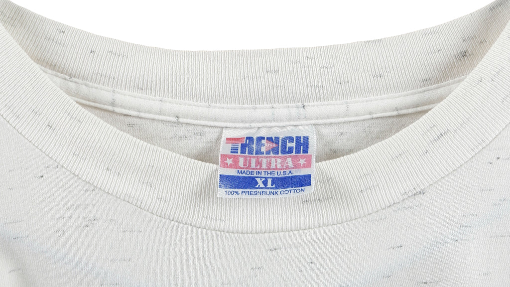 MLB (Trench) - Atlanta Braves T-Shirt 1992 X-Large Vintage Retro