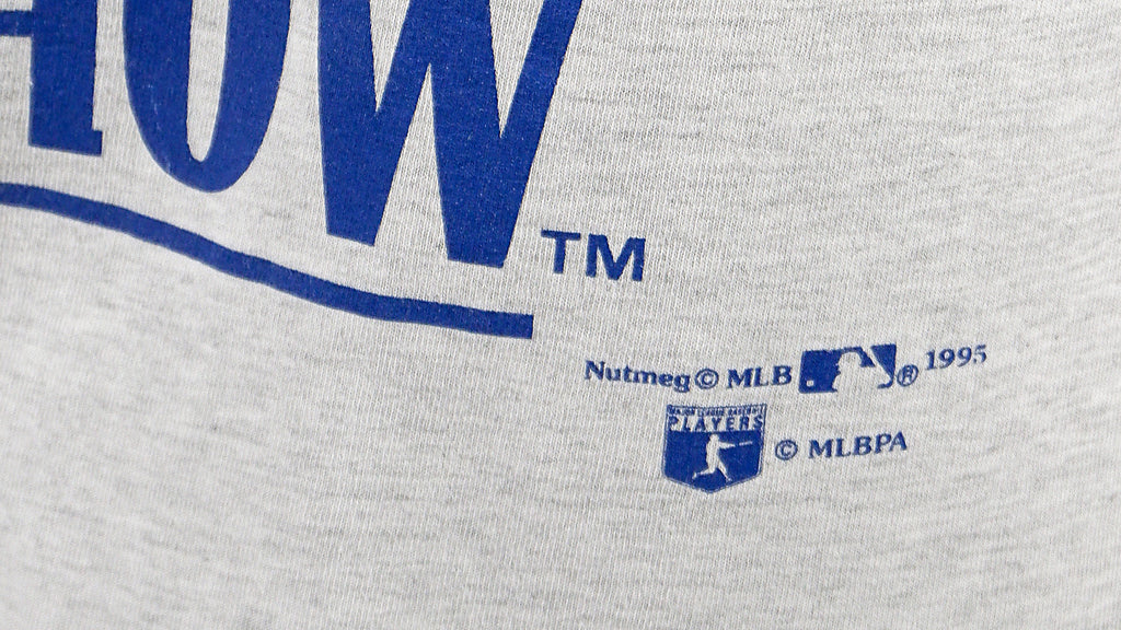 MLB (Nutmeg) - Hideo Nomo, L.A. Dodgers #16 Deadstock T-Shirt 1995 Medium Vintage Retro Baseball