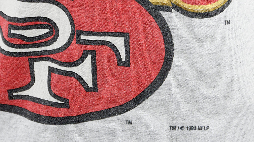 NFL - San Francisco 49ers T-Shirt 1993 Medium Vintage Retro Football
