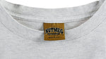 NFL (Nutmeg) - Chicago Bears Spell-Out T-Shirt 1993 X-Large Vintage Retro Football