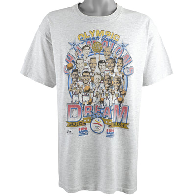 Vintage (Salem) - USA Olympic Basketball Dream Team, Barcelona T-Shirt 1992 X-Large