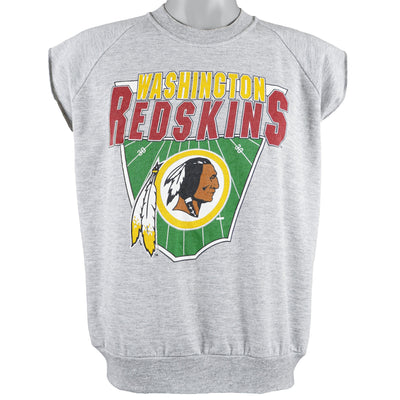 NFL (Garan Inc.) - Washington Redskins Sleeveless Sweatshirt 1990s Large