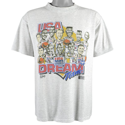 Vintage (Oneita) - USA Olympic Basketball Dream Team T-Shirt 1992 Large