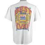 Vintage (Oneita) - USA Olympic Basketball Dream Team T-Shirt 1992 Large Vintage Retro Basketball
