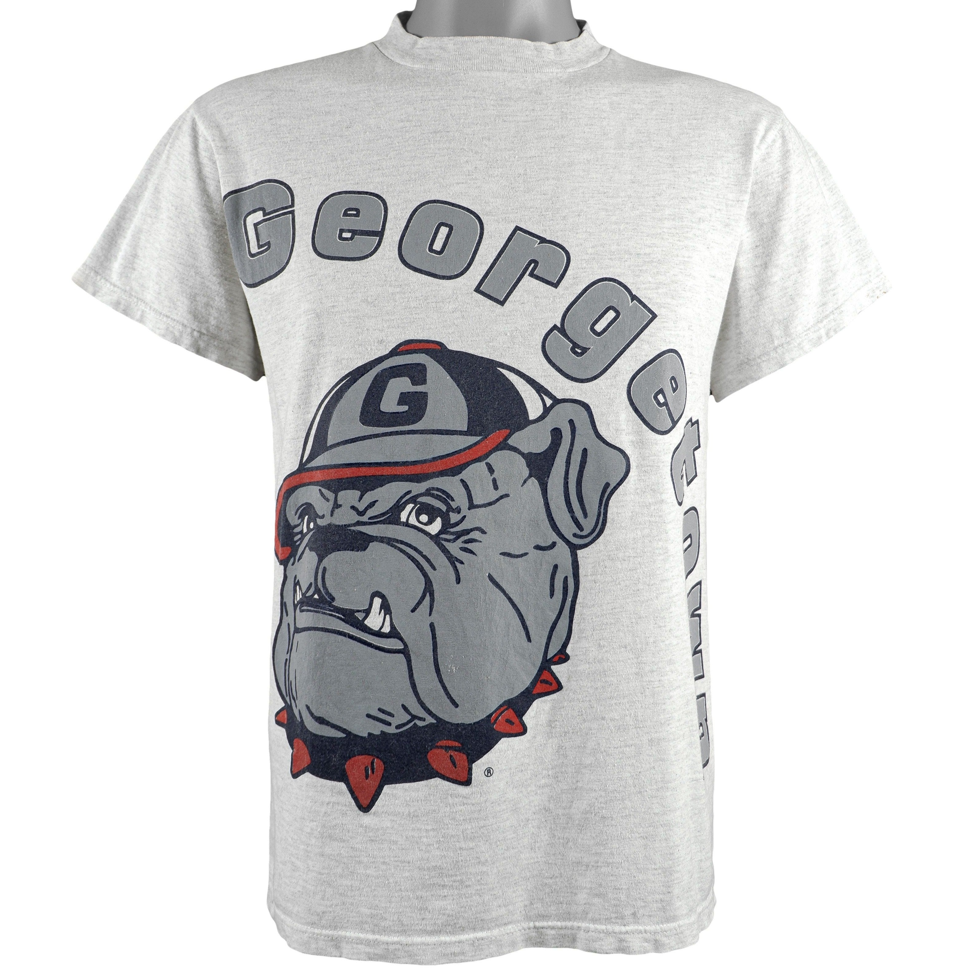 NCAA - Georgetown Hoyas Spell-Out T-Shirt 1990s Medium Vintage Retro Football College