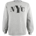 Vintage - NYC New York  Crew Neck Sweatshirt 1990s Medium Vintage Retro