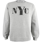 Vintage - NYC New York  Crew Neck Sweatshirt 1990s Medium Vintage Retro