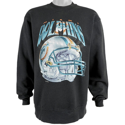 NFL (Salem) - Miami Dolphins Crew Neck Sweatshirt 1994 Large