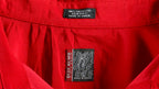 Ruff Ryders - Red Spell-Out Button Up T-Shirt 1990s X-Large Vintage Retro 
