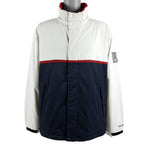 Nautica - Two-Tone Sailing Jacket 1990s X-Large Vintage Retro