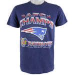 NFL (Official Fan) -New England Patriots T-Shirt 1996 Large Vintage Retro Football