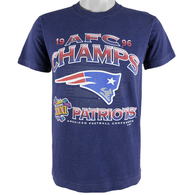 NFL (Official Fan) - New England Patriots, AFC Champs T-Shirt 1996 Large