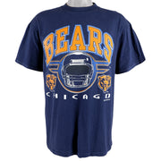 NFL (Tultex) - Chicago Bears T-Shirt 1995 Large Vintage Retro Football