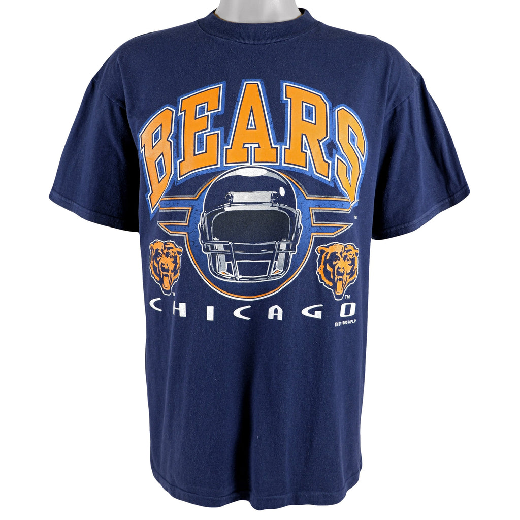 NFL (Tultex) - Chicago Bears T-Shirt 1995 Large Vintage Retro Football