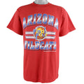 NCAA (Logo 7) - Red Arizona - Final Four T-Shirt 1997 Large Vintage Retro College Basketball