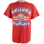 NCAA (Logo 7) - Red Arizona - Final Four T-Shirt 1997 Large Vintage Retro College Basketball