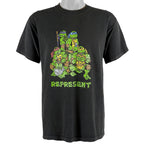 Vintage (Delta)- Teenage Mutants Ninja Turtles T-Shirt 1990s Medium Vintage Retro