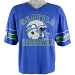 NFL (Garan, Inc.) - Seattle Seahawks Football Jersey 1990s Medium