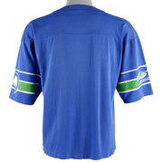 NFL (Garan Inc) - Seattle Seahawks Football Jersey 1990s Medium Vintage Retro Football