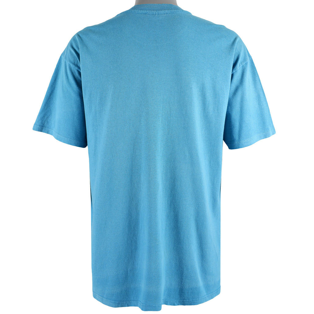 NBA (Hanes) -  Charlotte Hornets Spell-Out T-Shirt 1990s X-Large Vintage Retro Basketball