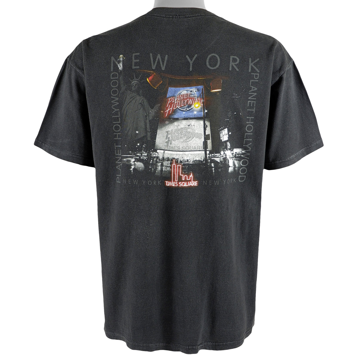 Vintage - Planet Hollywood - New York T-Shirt 1990s Large Vintage Retro