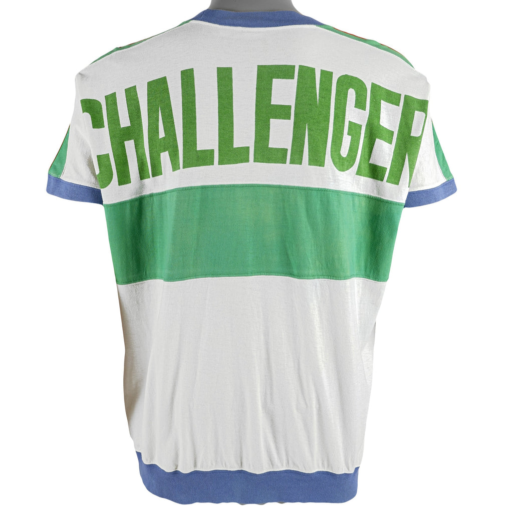 Vintage - Challenger - Dept.Duck Spell-Out T-Shirt 1990s Large Vintage Retro