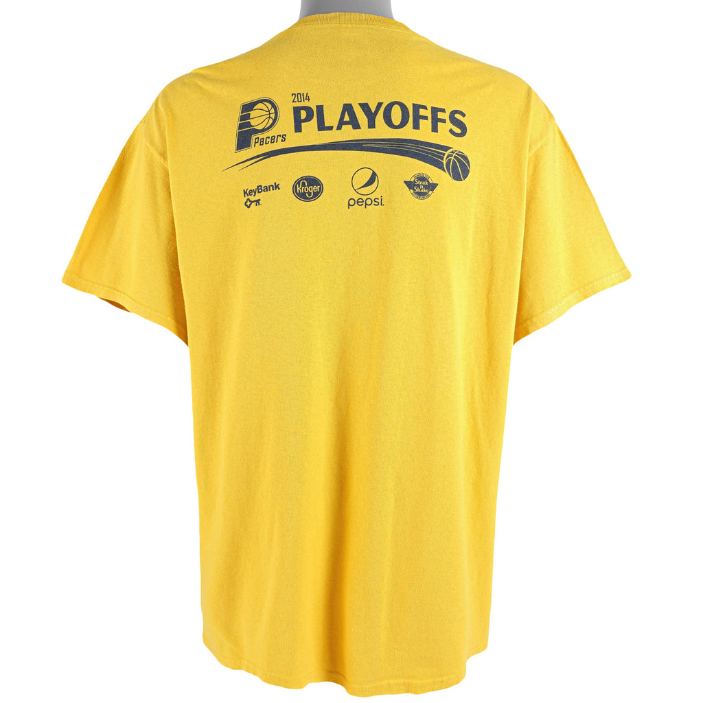 NBA (Delta) - Indiana Pacers T-Shirt 2014 X-Large Vintage Retro Basketball