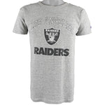 Champion - Los Angeles Raiders Spell-Out T-Shirt 1990s Medium