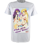 Vintage (Tultex) - Wish You Were Here, Anime Bento T-Shirt 1990s Medium Vintage Retro 