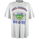 MLB (Stadium Ts) - New York Mets T-Shirt 1990 X-Large Vintage Retro Baseball