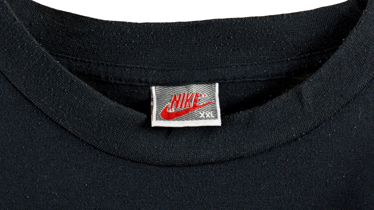 Nike - Air, Grey Tag Big Logo T-Shirt 1990s XX-Large Vintage Retro 